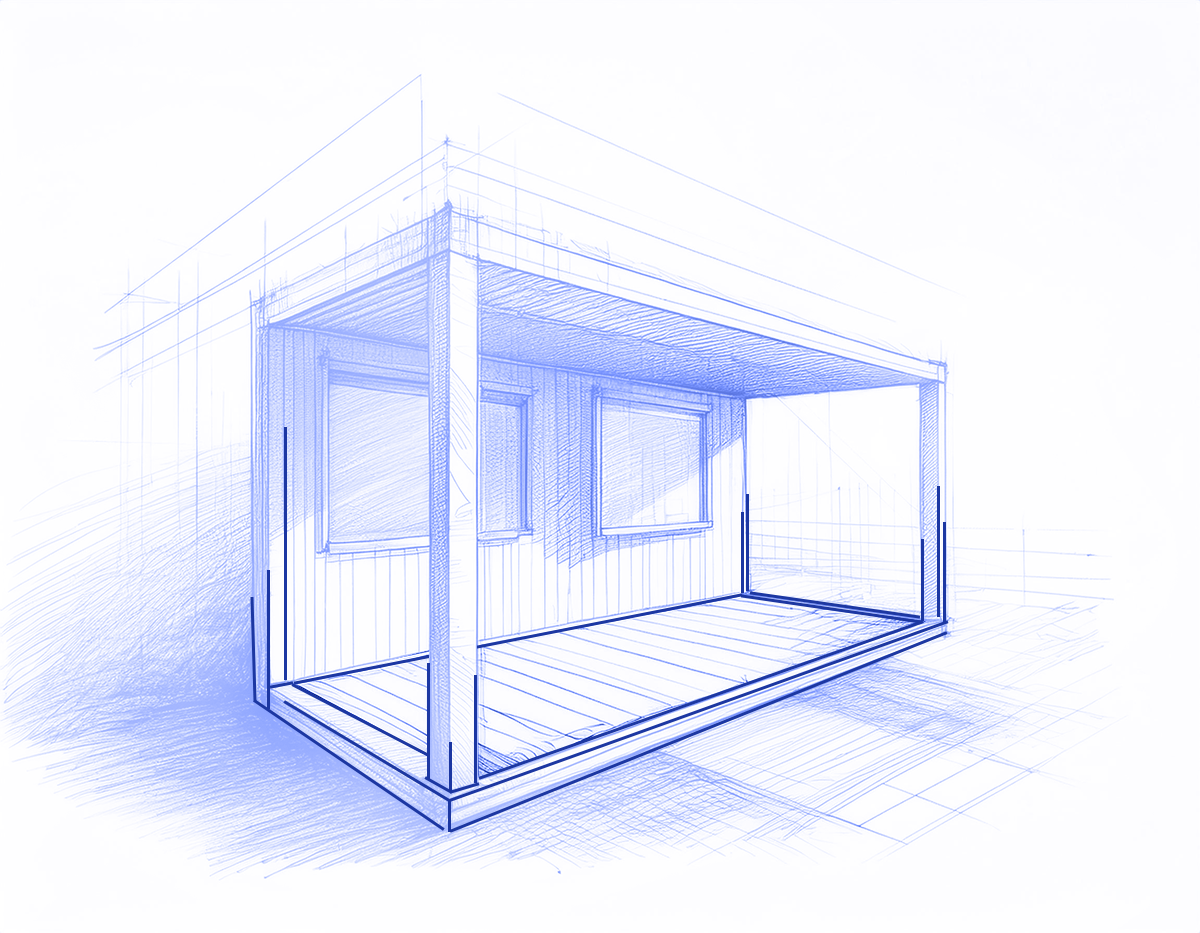 Floor Belani Containers Base Durable Construction, Flexible Customization